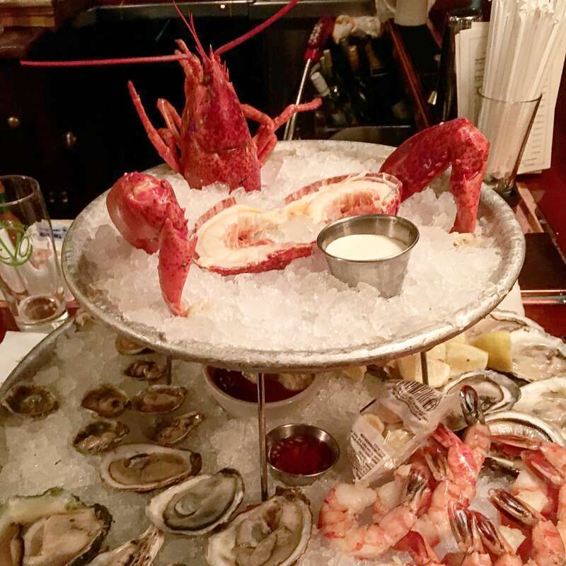 Orca platter, Old Ebbitt Grill