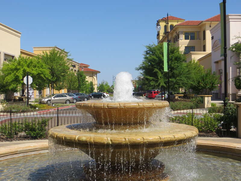 Palladio mall fountain