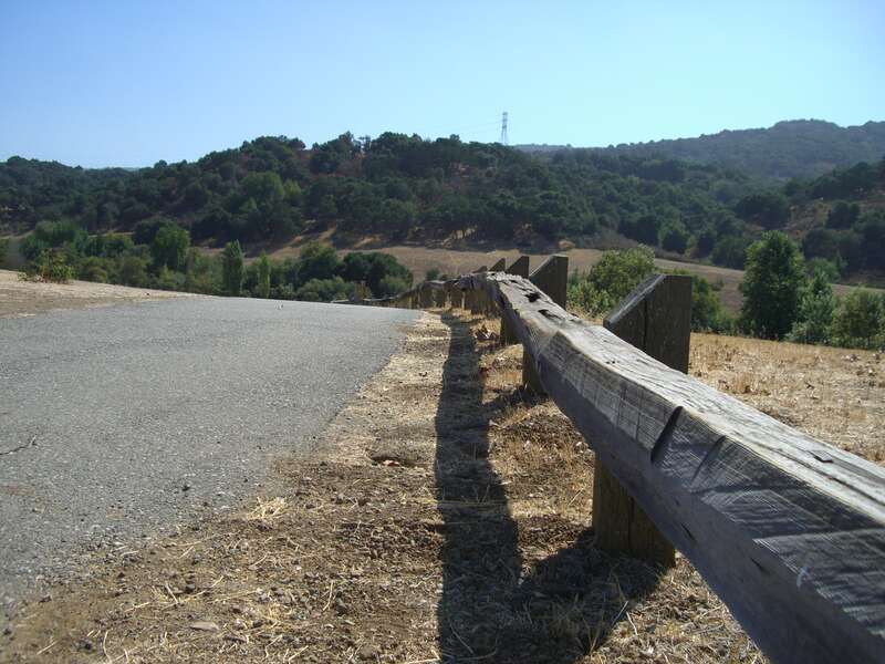 path and fence