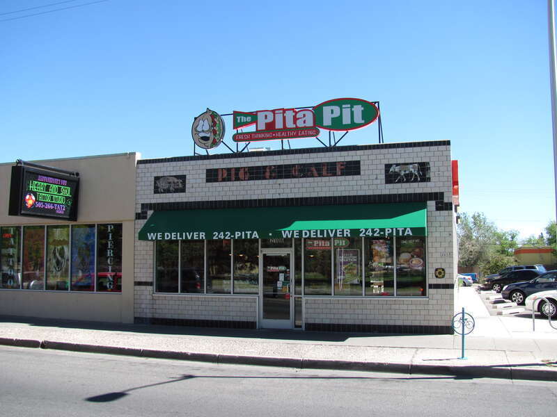 Pig and Calf Lunch, now The Pita Pit, Albuquerque New Mexico