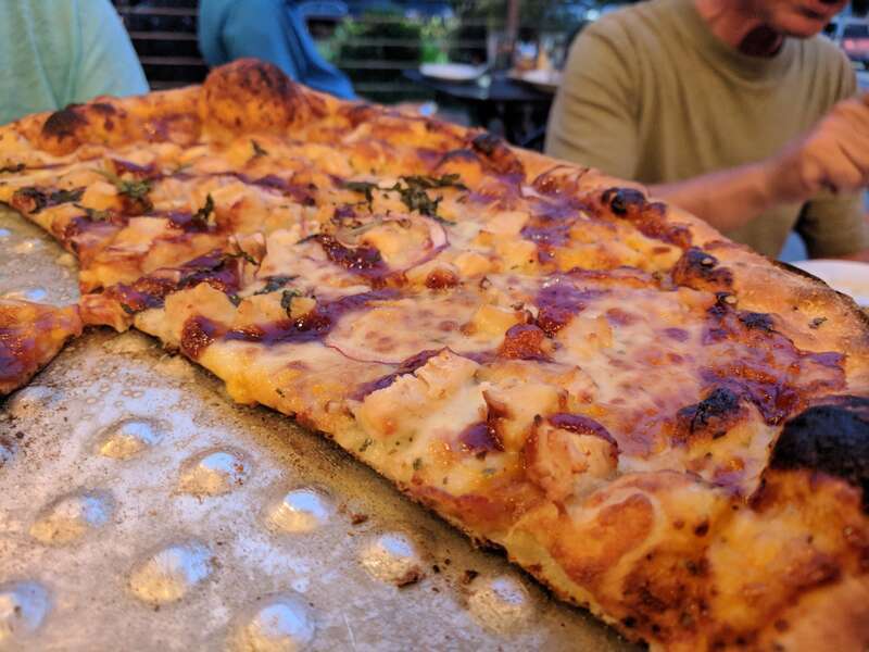 pizza with cheese