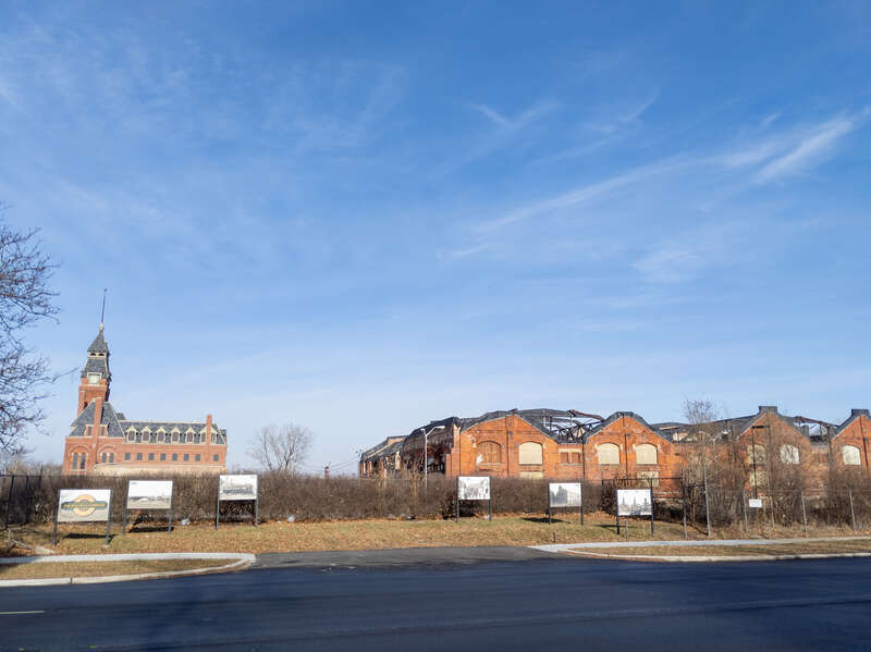 Pullman National Monument, also known as The Pullman District and Pullman Historic District, is located in Chicago and was the first model, planned industrial community in the United States. The district had its origins in the manufacturing plans and