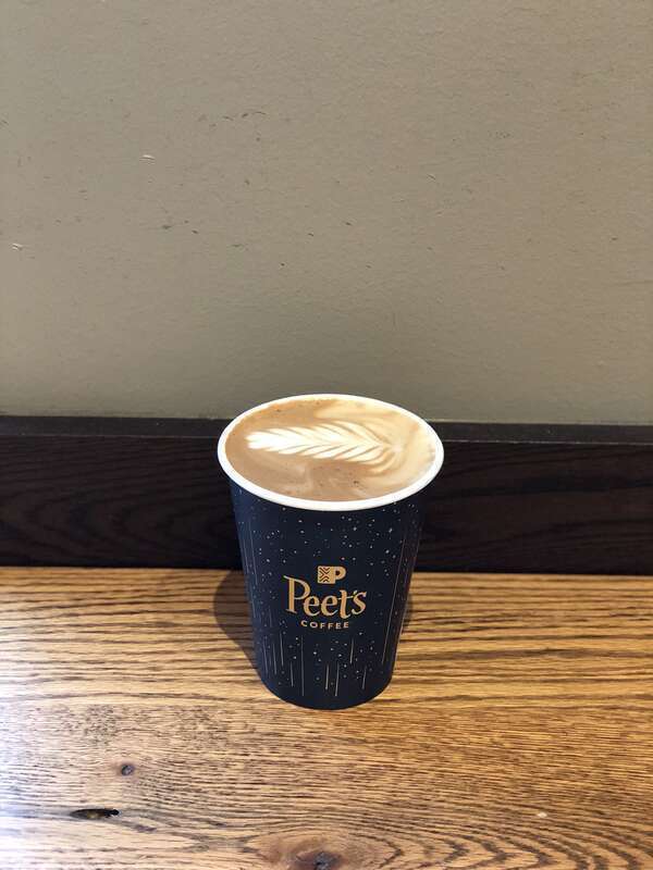 Rosetta latte art
