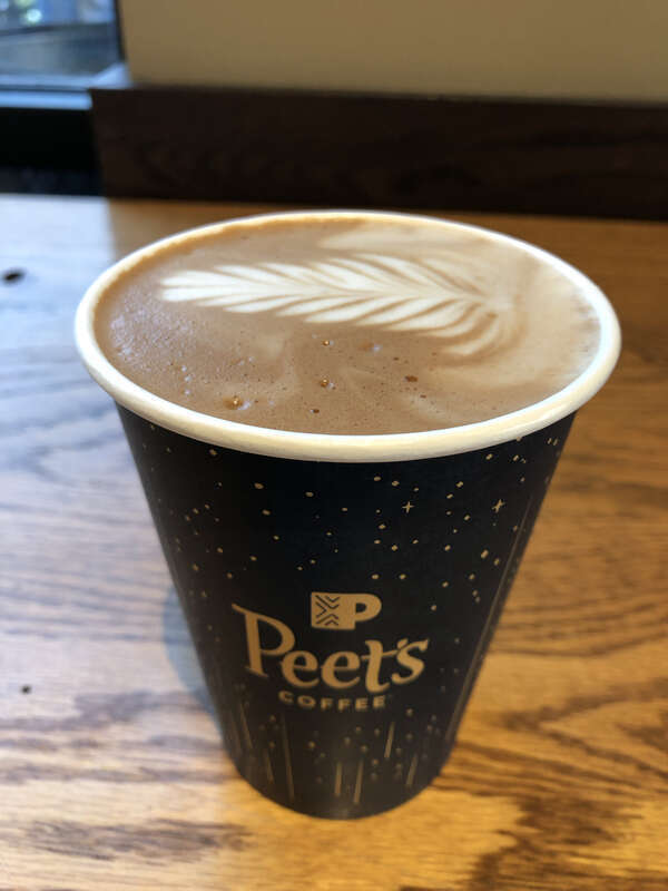 Rosetta latte art