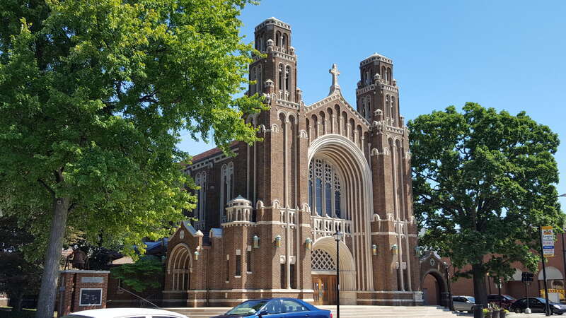 Sacred Heart Church, Dearborn Michigan, the first Catholic parish in Dearborn