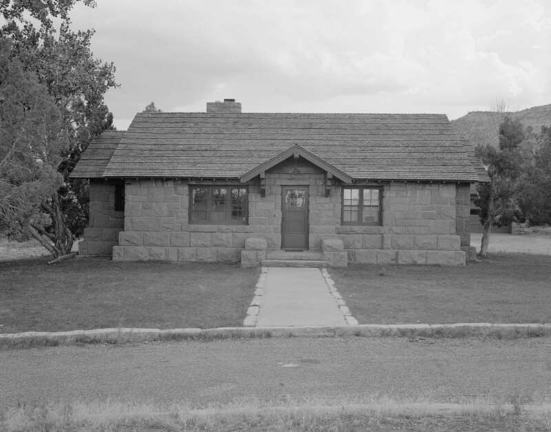 Saddlehorn Caretaker's Residence, Colorado National Monument, Colorado, USA