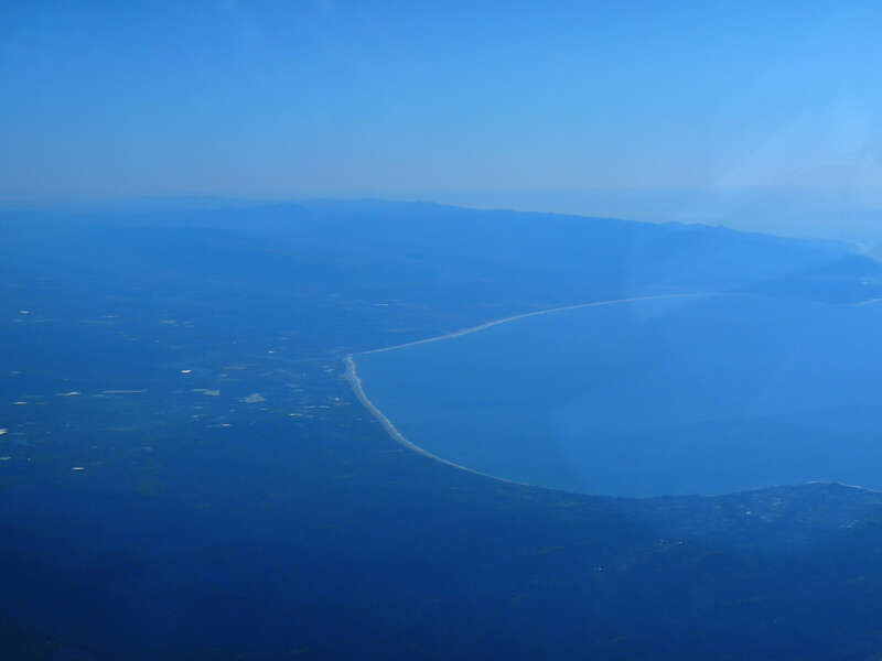 Santa Cruz from the air