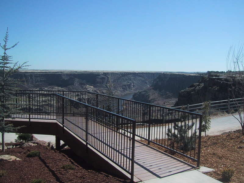 Snake River view from Canyon Crest Dining Event Center at 330 Canyon Crest Drive