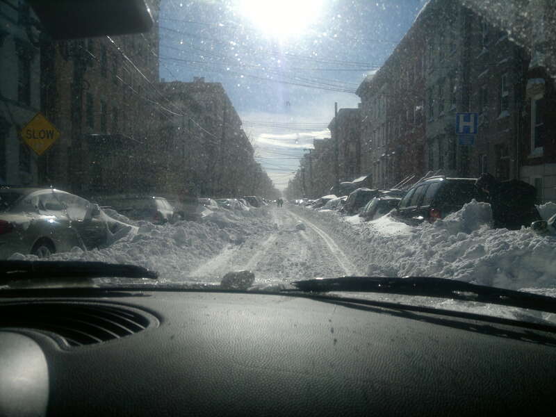 Snowy hoboken