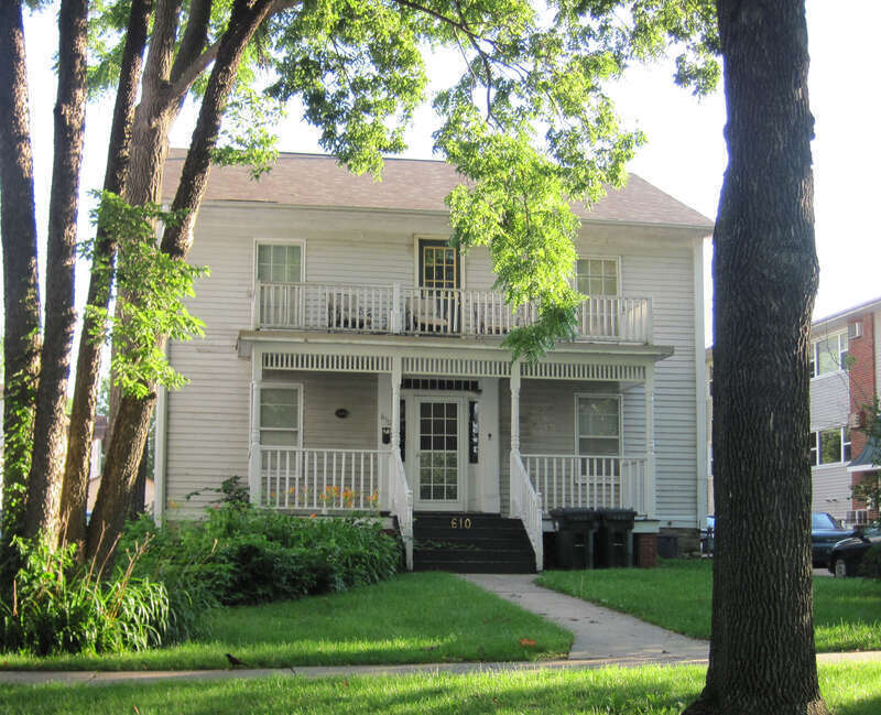 St. Mary's Rectory, Iowa City, Iowa (1854)