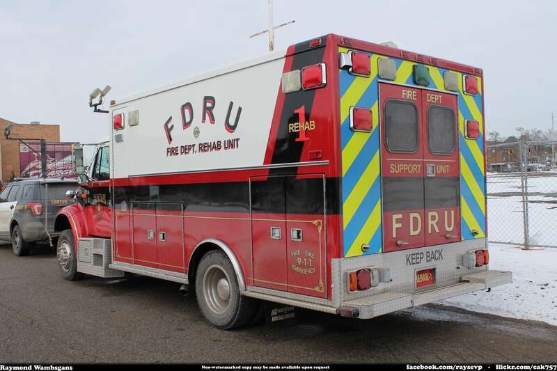 Stark County Fire Department Rehab Unit 1