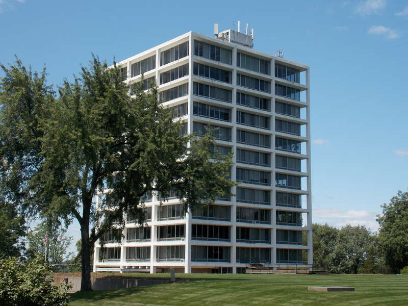 Steepmeadow Condominiums is the tallest building in Rock Island, Illinois.  It was designed by the Chicago architectural firm of Skidmore, Owings &amp; Merrill.
