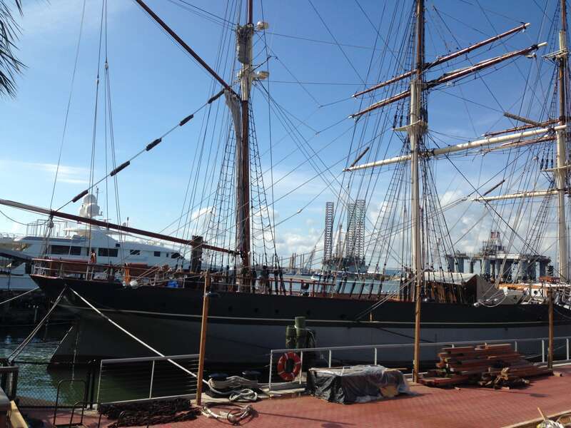 Tall Ship Elissa
Texas Seaport Museum

Galveston, Texas, USA.
