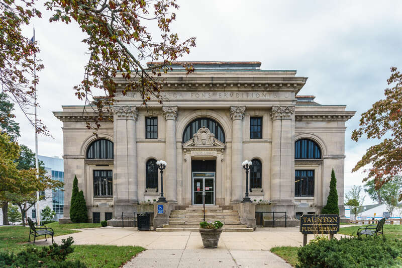 Taunton, Massachusetts public library.