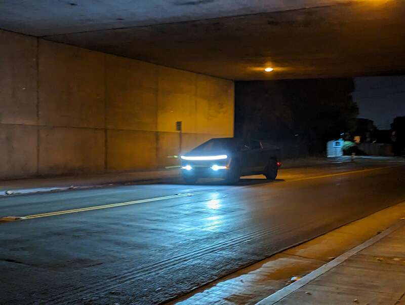 Release Candidate (RC), photographed while road testing in San Mateo, California