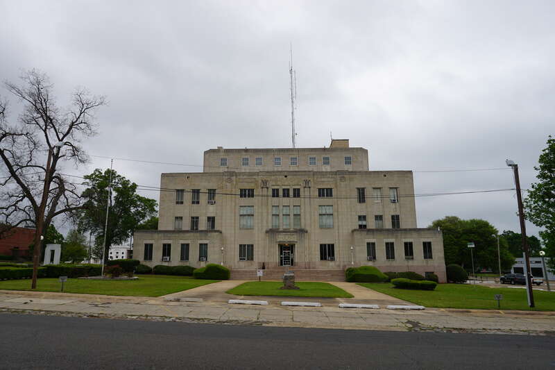 The Miller County Courthouse in Texarkana, Arkansas (United States).
