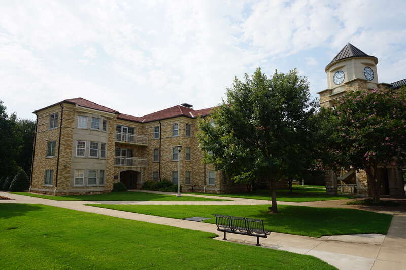 The Tom Brown/Pete Wright Residential Community on the campus of Texas Christian University in Fort Worth, Texas (United States).