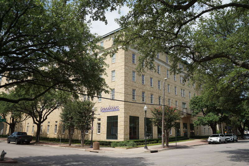 The GrandMarc at Westberry Place on the campus of Texas Christian University in Fort Worth, Texas (United States).