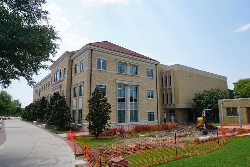 The Annie Richardson Bass Building on the campus of Texas Christian University in Fort Worth, Texas (United States).