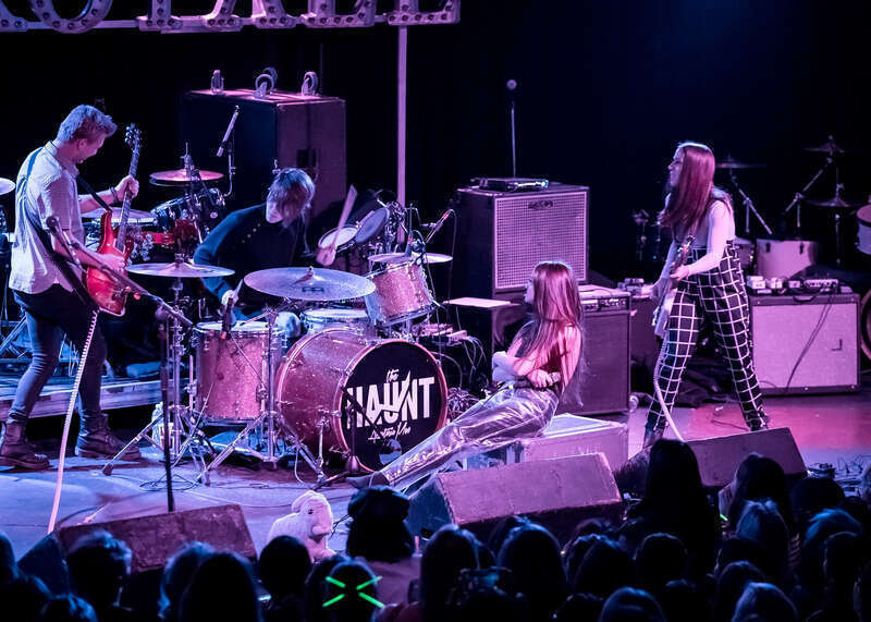The Haunt (AnastasiaMax) performing live at The Glass House in Pomona, Los Angeles, California, on Sunday, December 2, 2018. Shot for The Haunt.