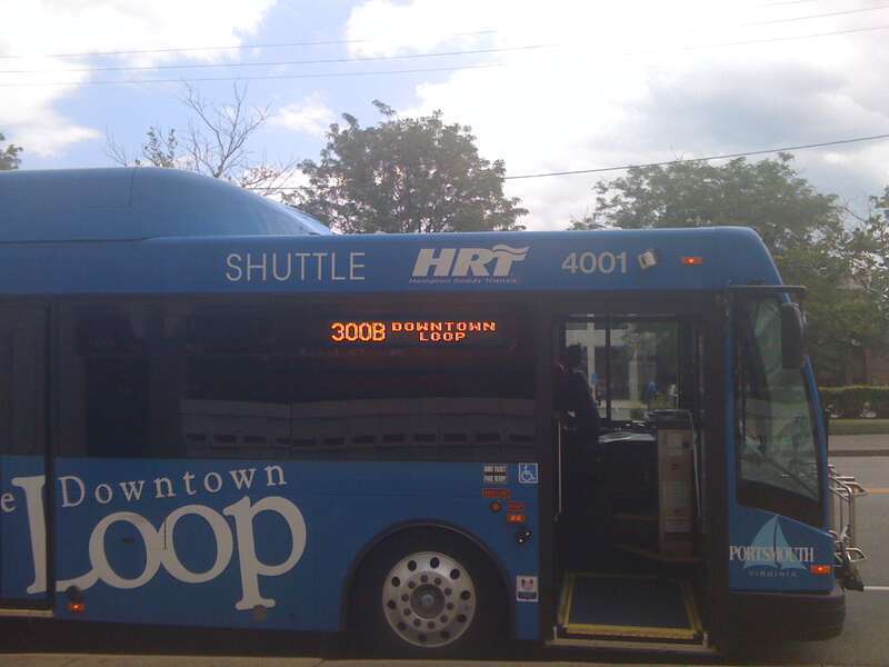 This is the 300B South Loop shuttle
