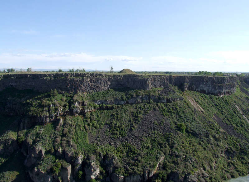 The Ramp from Evel Knievel's 1974 Jump Across the Canyon