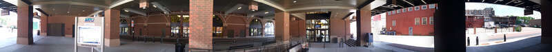 The new transit station