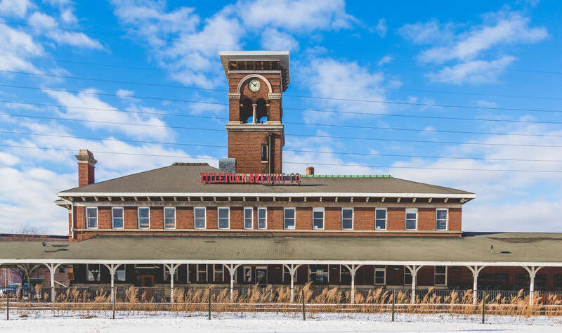 Titletown Brewery - old train station, Green Bay, Wisconsin