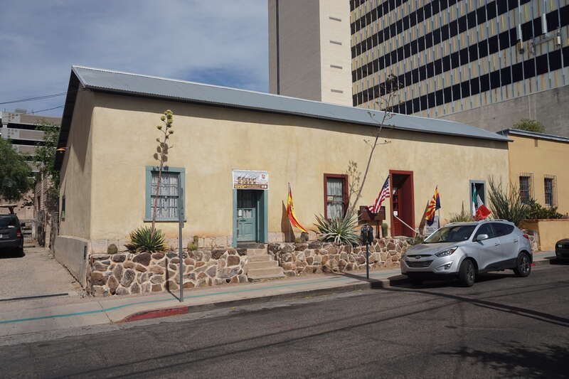 The Presidio San Agustín del Tucson Museum in Tucson, Arizona (United States).