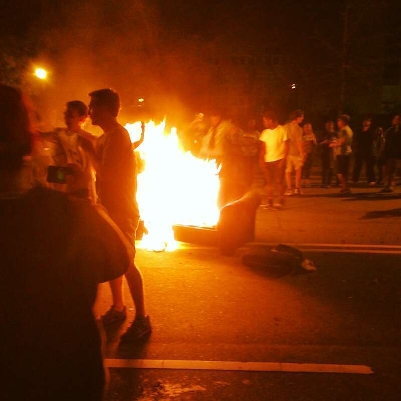 Couch fire