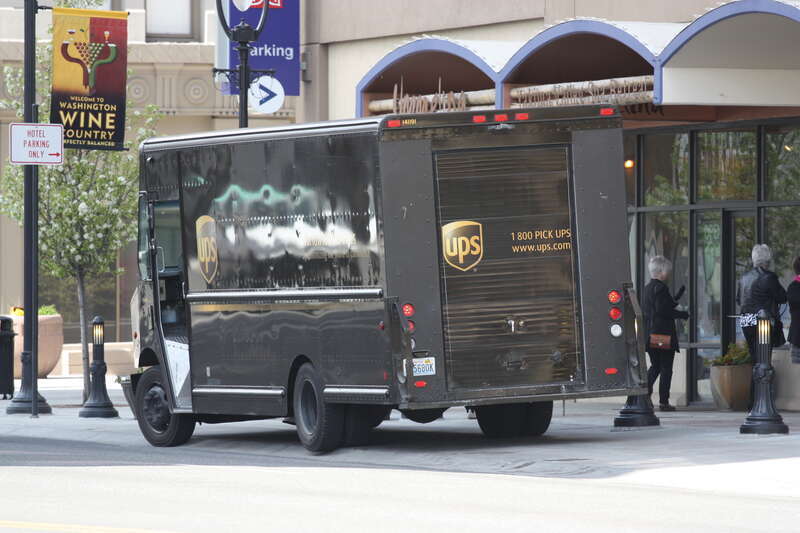 Newer body style like the ones I've seen here in Seattle, but this has the roll up rear door instead of barn doors.  The roll up door isn't that difficult to operate, and doesn't block the tail lights when open.  See also <a