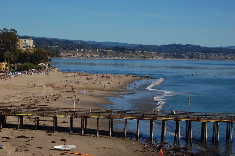 Beach. Capitola, California, USA