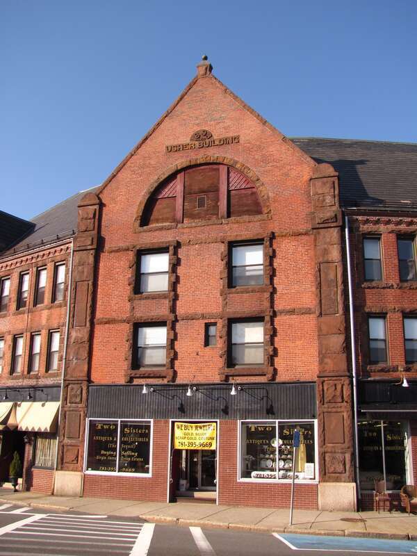 Usher Building, West Medford Massachusetts