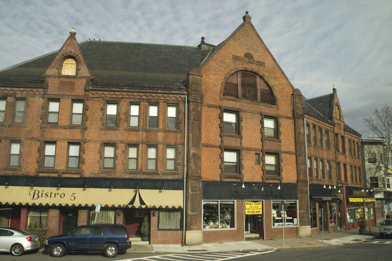 The Usher Building in West Medford in January 2012