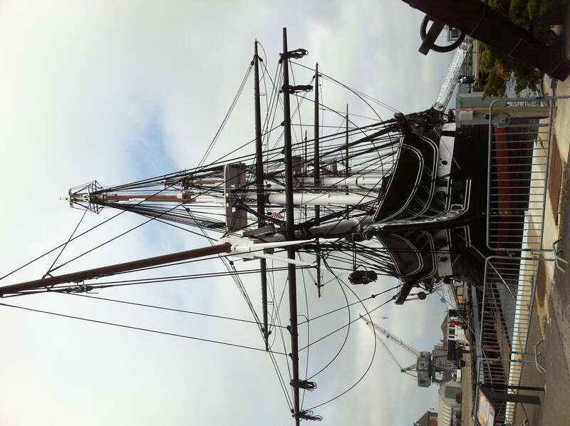 View of the bow.