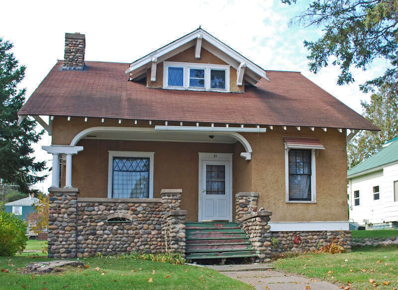 Wall-Steppanen House (1920) — Iron River MI