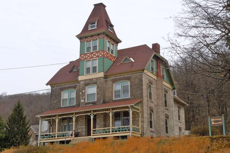 Peter Wanner Mansion	 on the NRHP since November 5, 1987. On the edge of town at 1401 Walnut Street, Reading, Berks County, Pennsylvania.