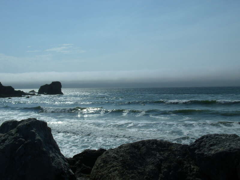 Waves At Rockaway Beach Pacifica Ca.