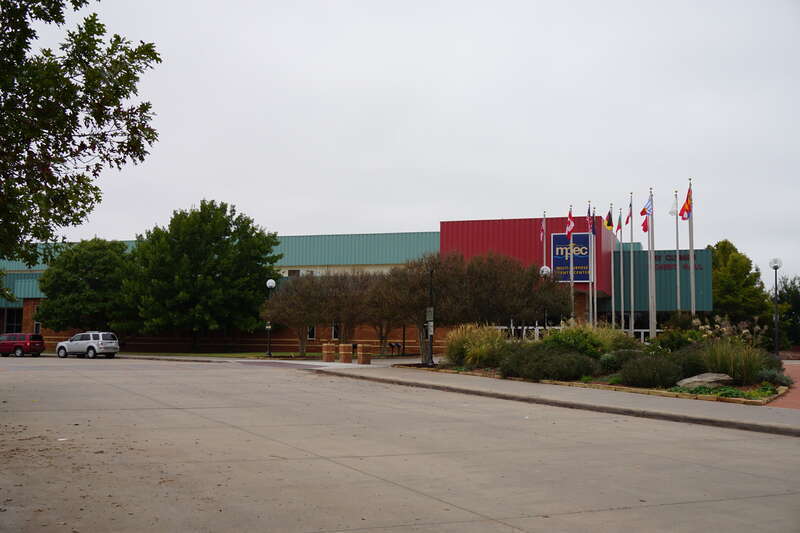 The Ray Clymer Exhibit Hall in Wichita Falls, Texas (United States).