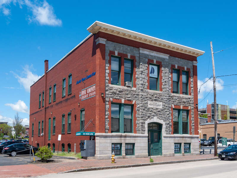 Workingmen's Club  21 Commercial Street, Portland, Maine. John J. Cunningham (1875-1951), chief architect; opened 1905.