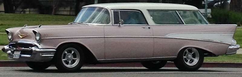 Cruisin' down the highway here she comes.