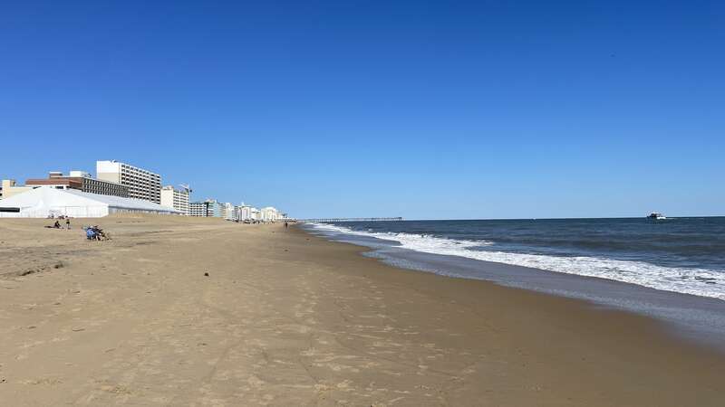 Beach at Virginia Beach Oceanfront