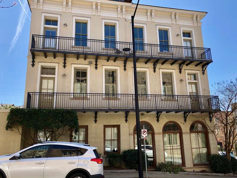 A development from the early 2000s, Glenwood Park is located at the east end of Atlanta's Grant Park neighborhood, and was designed by the firm Historical Concepts, utilizing high-quality neo-traditional design with a modern twist.