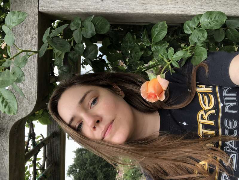 Photograph of visual artist and game designer Cassie McQuater