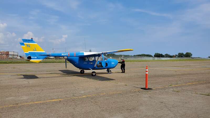s/n 67-21318 at the Connecticut Air &amp; Space Center at Sikorsky Airport in Stratford, CT