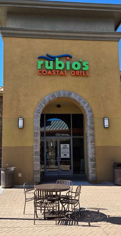 Closed Rubios is not available for lease after the mass shutdowns