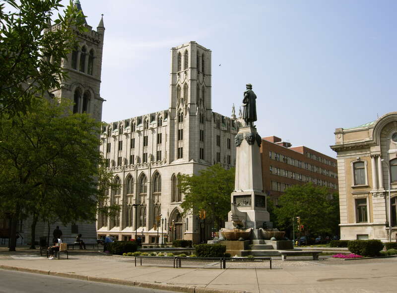 Columbus Circle, Syracuse, NY