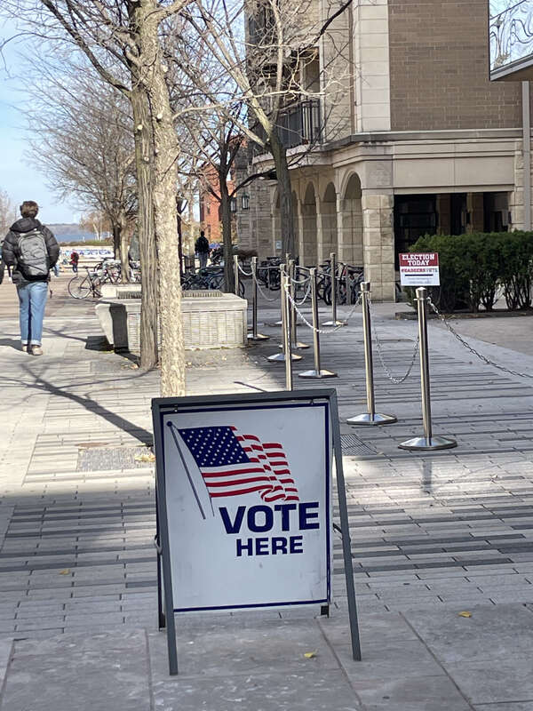 East Campus Mall election day 2022