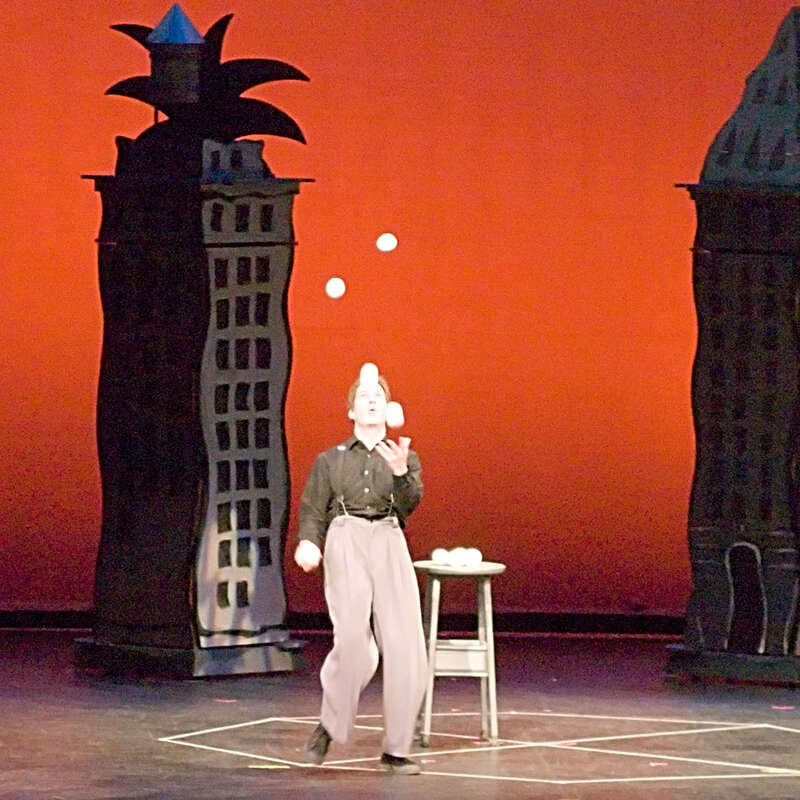 The Flying Karamazov Brothers in  "LIFE: A Guide for the Perplexed"