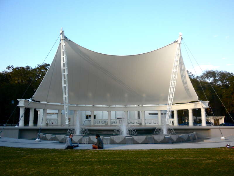 Forsyth Park amphitheater